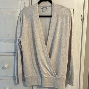 Athleta Mock-Wrap Sweater
